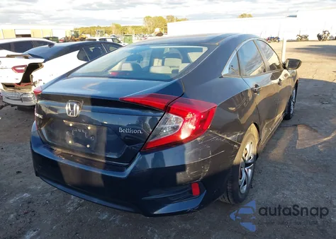 2016 Honda Civic Lx из США, поврежденный, VIN 19XFC2F59GE019003